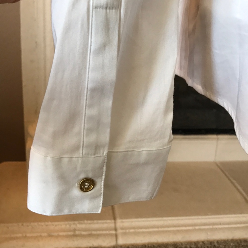 Large Michael Kors button down cold shoulder NWOT - Picture 5 of 5